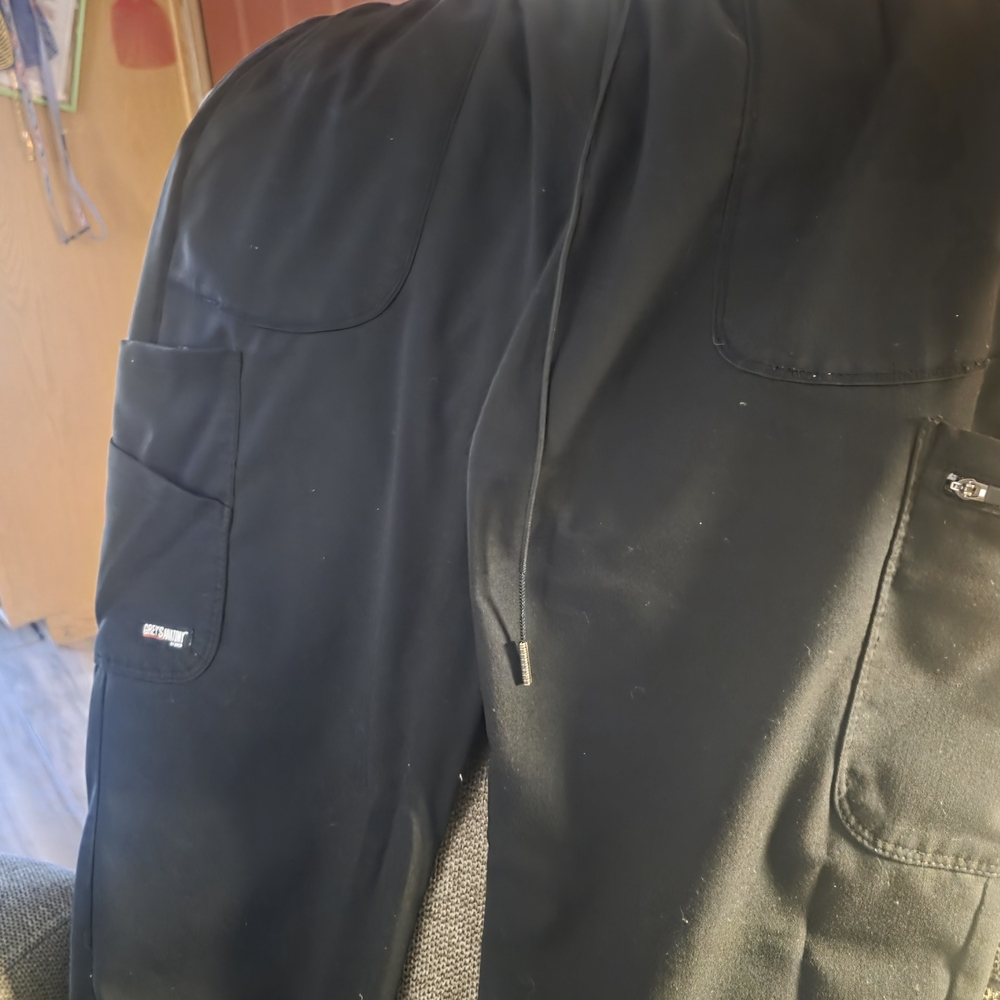 Black Zip-Up Jacket